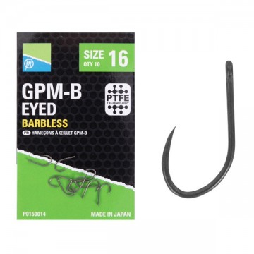Preston innovations gpm b eyed barbless